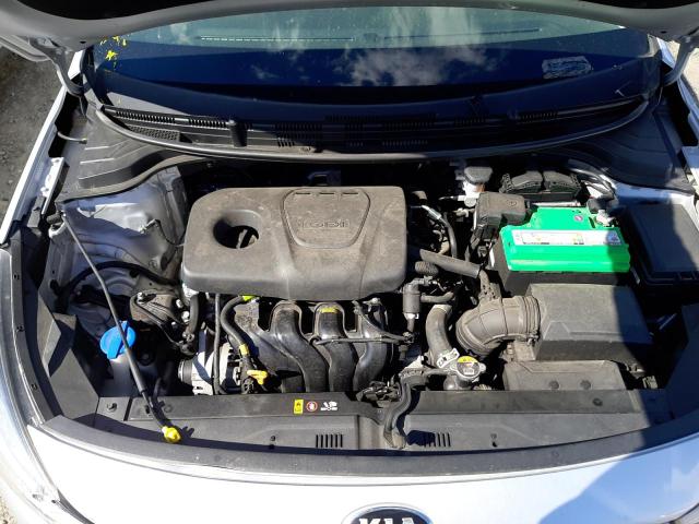 3KPA24AB2KE221101 - 2019 KIA RIO S SILVER photo 7