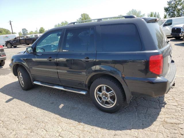 2HKYF18585H563377 - 2005 HONDA PILOT EXL BLACK photo 2