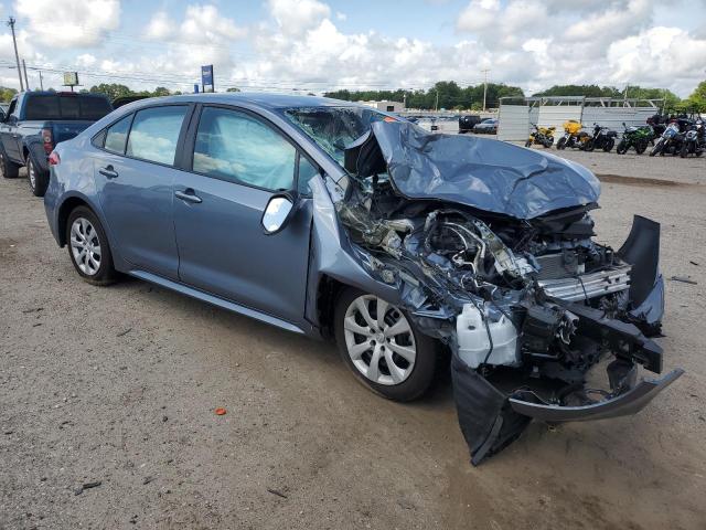 5YFEPMAE6NP387590 - 2022 TOYOTA COROLLA LE BLUE photo 4