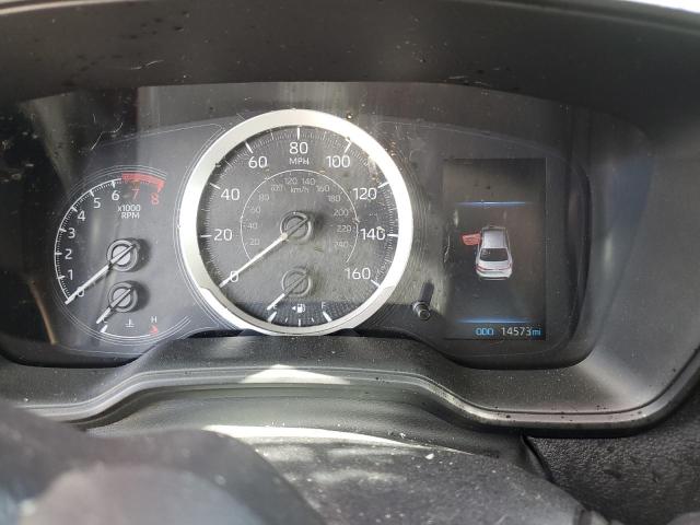 5YFEPMAE6NP387590 - 2022 TOYOTA COROLLA LE BLUE photo 9