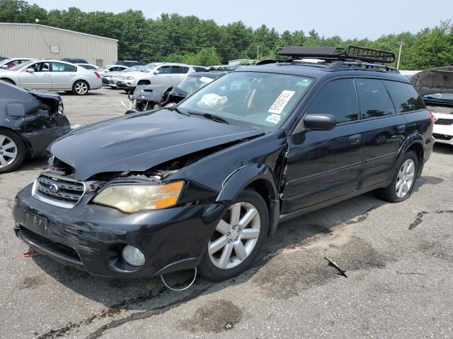 4S4BP61C777339545 - 2007 SUBARU LEGACY OUTBACK 2.5I BLACK photo 1