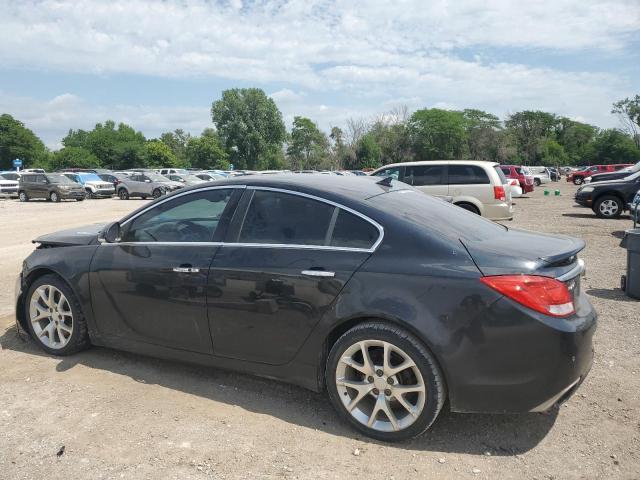 2G4GV5GV5C9151047 - 2012 BUICK REGAL GS BLACK photo 2