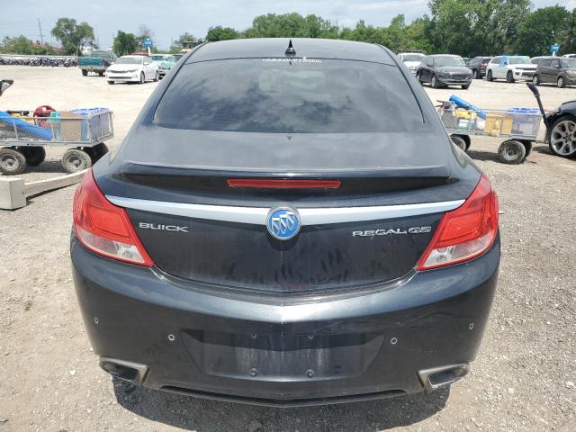 2G4GV5GV5C9151047 - 2012 BUICK REGAL GS BLACK photo 6
