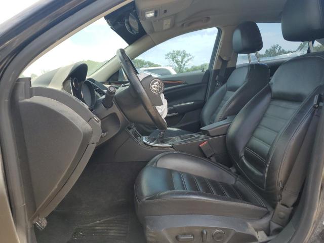 2G4GV5GV5C9151047 - 2012 BUICK REGAL GS BLACK photo 7