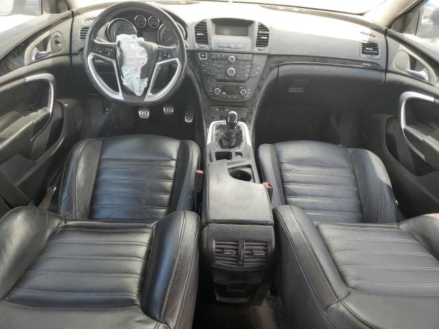 2G4GV5GV5C9151047 - 2012 BUICK REGAL GS BLACK photo 8