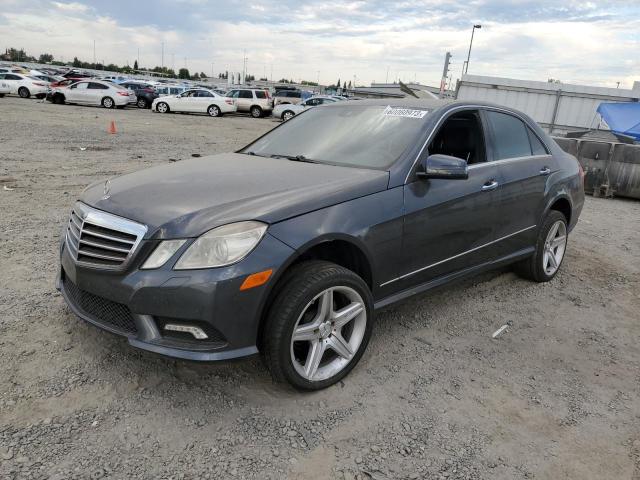 WDDHF7CB0AA120793 - 2010 MERCEDES-BENZ E 550 CHARCOAL photo 1