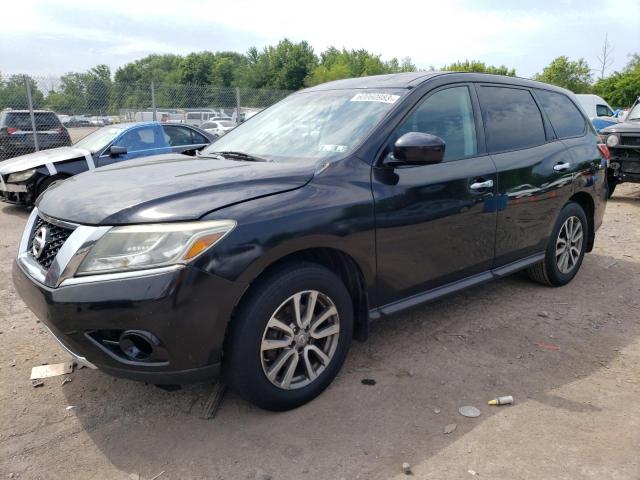 5N1AR2MM7FC603081 - 2015 NISSAN PATHFINDER S BLACK photo 1