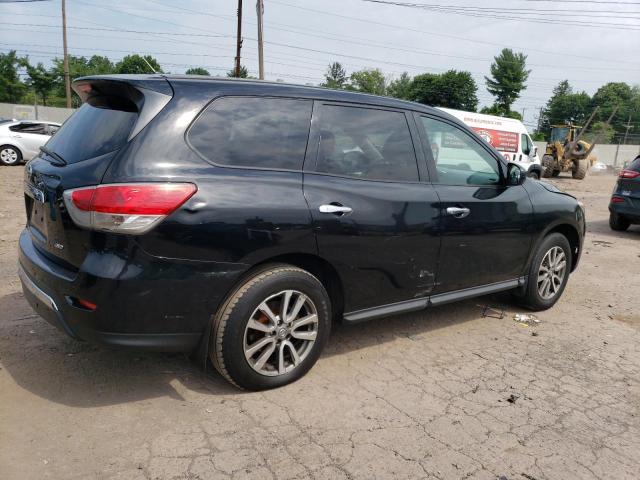 5N1AR2MM7FC603081 - 2015 NISSAN PATHFINDER S BLACK photo 3