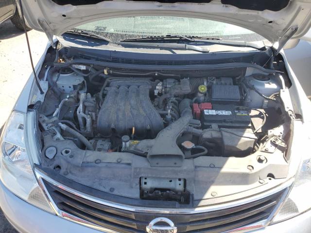 3N1BC1CP4CK810200 - 2012 NISSAN VERSA S SILVER photo 11