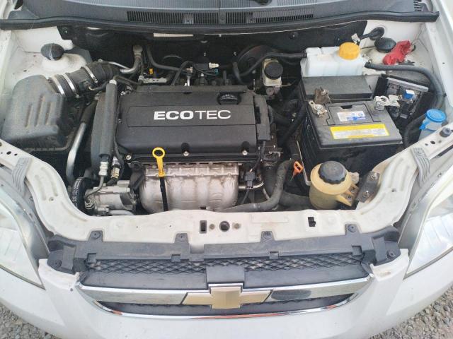 KL1TD5DE7AB088708 - 2010 CHEVROLET AVEO LS 白色 照片 11