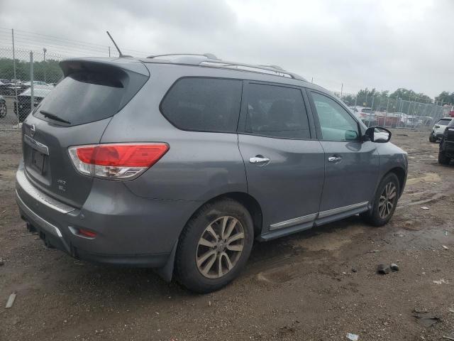 5N1AR2MM6FC694781 - 2015 NISSAN PATHFINDER S GRAY photo 3