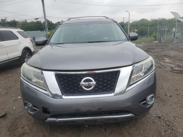 5N1AR2MM6FC694781 - 2015 NISSAN PATHFINDER S GRAY photo 5