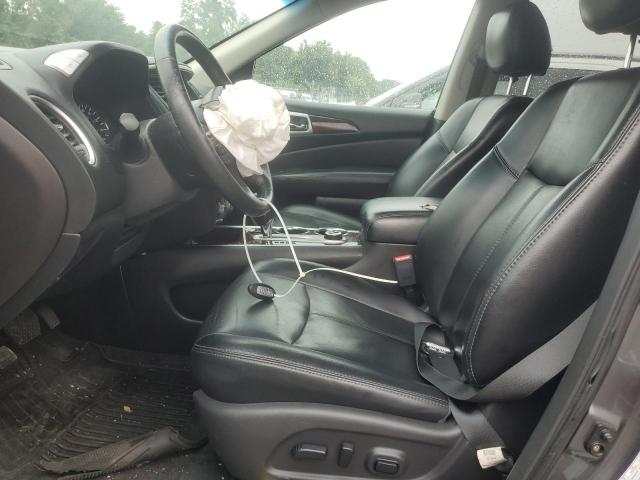 5N1AR2MM6FC694781 - 2015 NISSAN PATHFINDER S GRAY photo 7