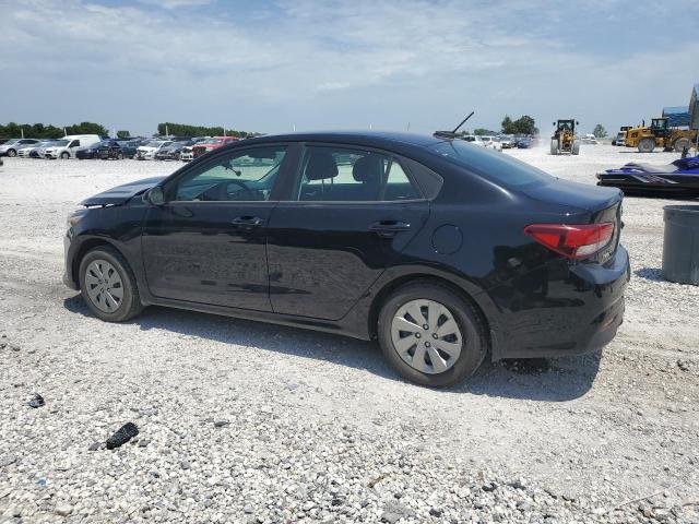 3KPA24AD5LE334933 - 2020 KIA RIO LX BLACK photo 2