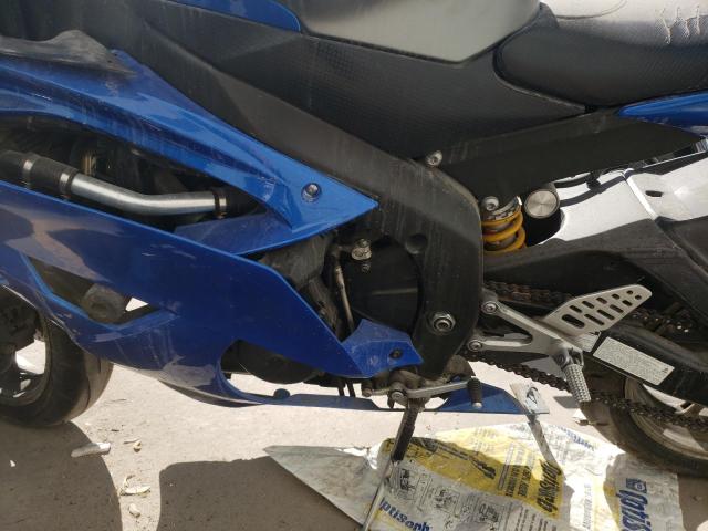 JYARJ16E58A007072 - 2008 YAMAHA YZFR6 BLUE photo 7