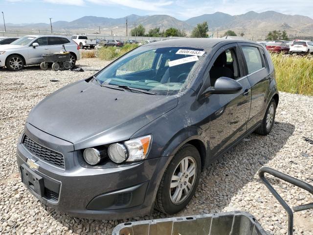 1G1JC6SG1D4181447 - 2013 CHEVROLET SONIC LT GRAY photo 1