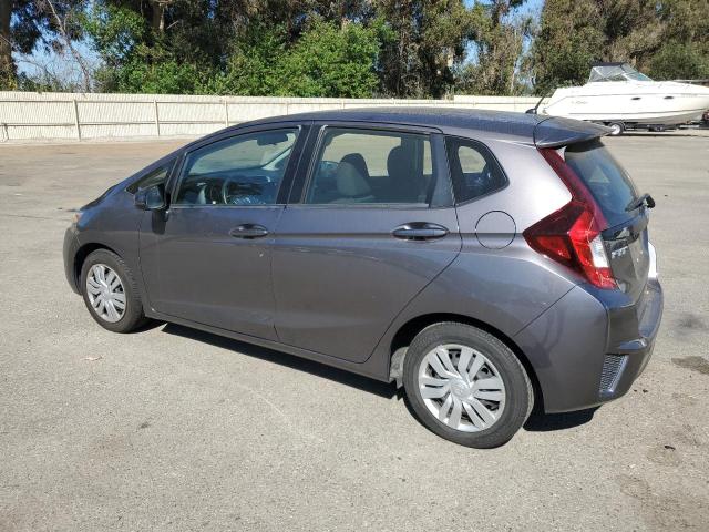 JHMGK5H55GS013149 - 2016 HONDA FIT LX GRAY photo 2