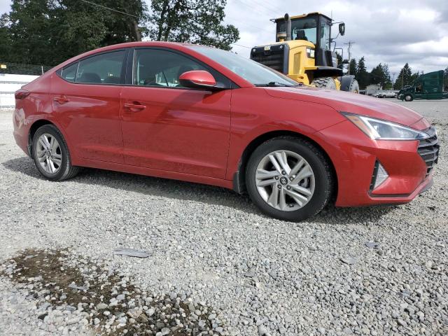 5NPD84LF5KH476106 - 2019 HYUNDAI ELANTRA SEL RED photo 4