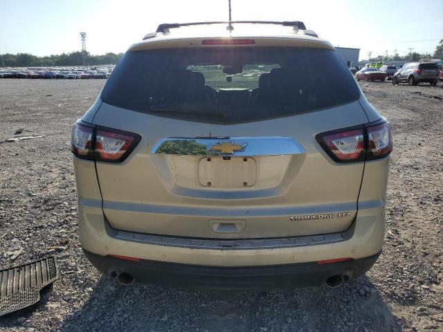 1GNKRJKD1FJ385230 - 2015 CHEVROLET TRAVERSE LTZ CREAM photo 6