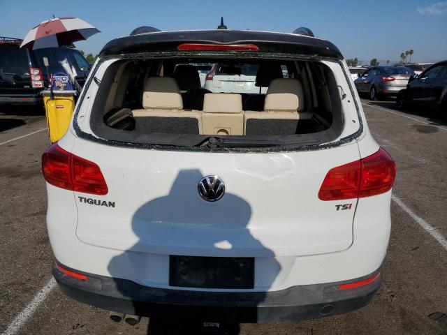 WVGAV7AXXGW508912 - 2016 VOLKSWAGEN TIGUAN S WHITE photo 6