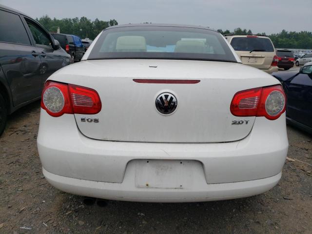 WVWFA71F47V044437 - 2007 VOLKSWAGEN EOS 2.0T LUXURY WHITE photo 6