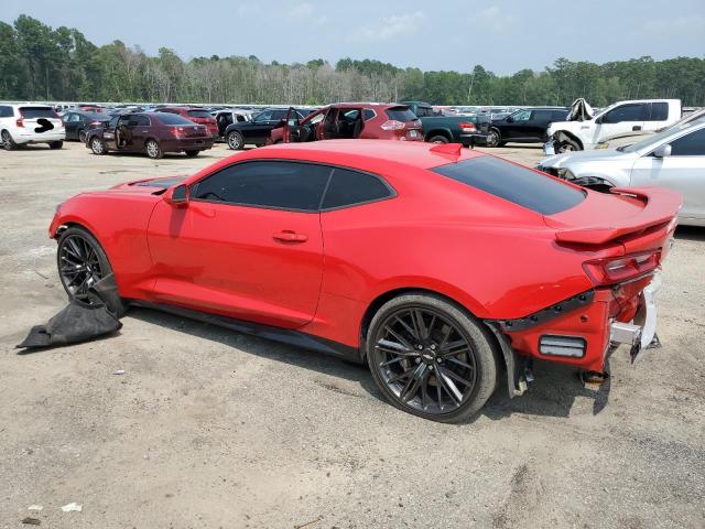 1G1FK1R61J0101222 - 2018 CHEVROLET CAMARO ZL1 RED photo 2