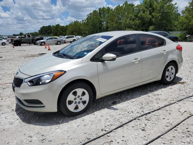 KNAFK4A60E5128843 - 2014 KIA FORTE LX BEIGE photo 1