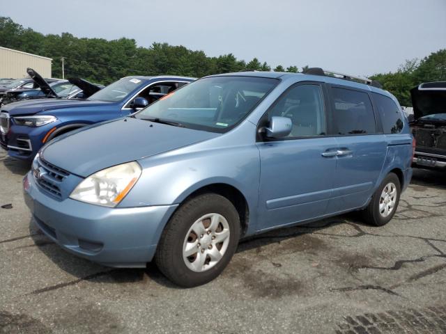 KNDMB133186228976 - 2008 KIA SEDONA BLUE photo 1