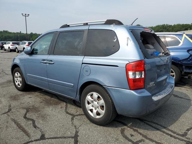 KNDMB133186228976 - 2008 KIA SEDONA BLUE photo 2