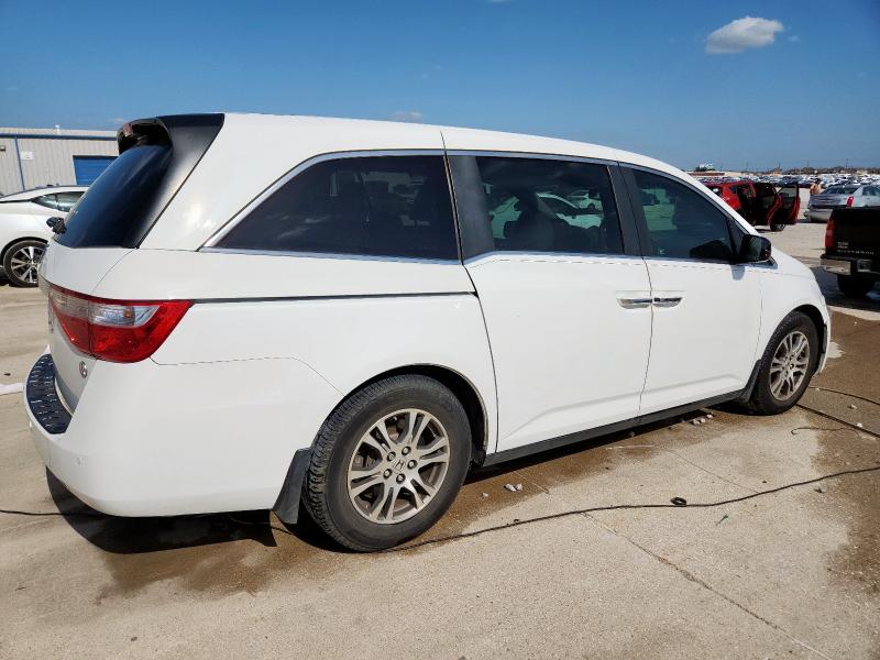 5FNRL5H6XCB078800 - 2012 HONDA ODYSSEY EXL 白色 照片 3