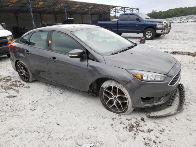 1FADP3H22JL226230 - 2018 FORD FOCUS SEL GRAY photo 4