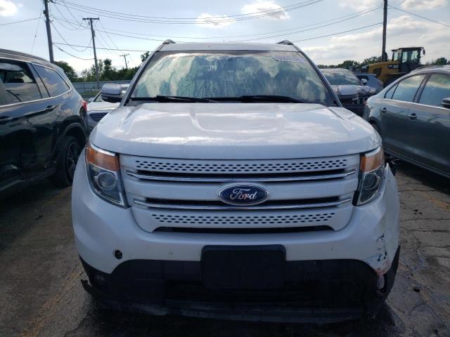 1FM5K8F8XFGB08407 - 2015 FORD EXPLORER LIMITED WHITE photo 5