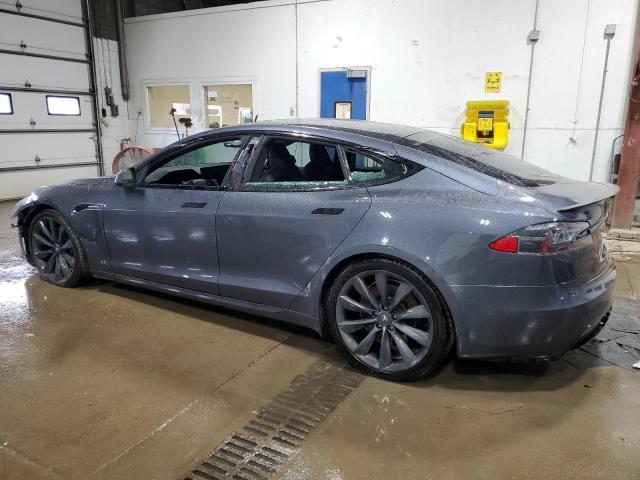 5YJSA1E64NF460280 - 2022 TESLA MODEL S CHARCOAL photo 2
