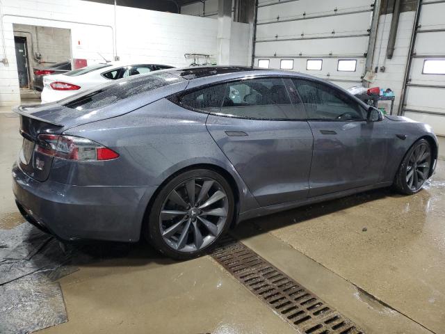 5YJSA1E64NF460280 - 2022 TESLA MODEL S CHARCOAL photo 3