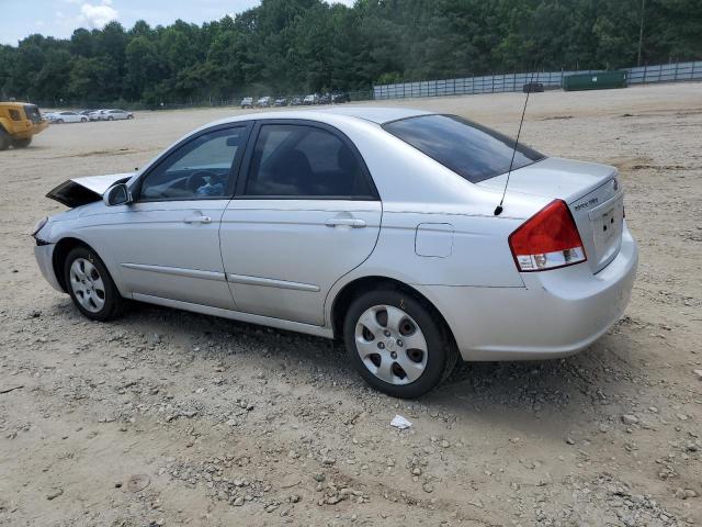 KNAFE221395632808 - 2009 KIA SPECTRA EX SILVER photo 2