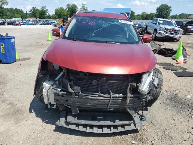 5N1AT2MT7FC885005 - 2015 NISSAN ROGUE S RED photo 5