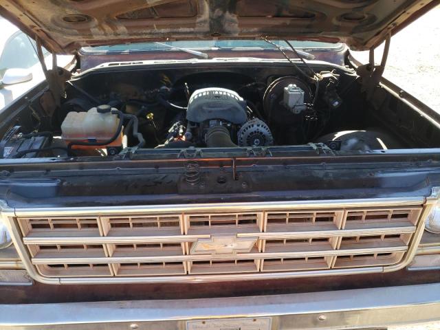 CKR147Z188741 - 1977 CHEVROLET SCOTTSDALE BROWN photo 11