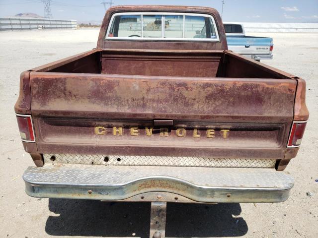 CKR147Z188741 - 1977 CHEVROLET SCOTTSDALE BROWN photo 6