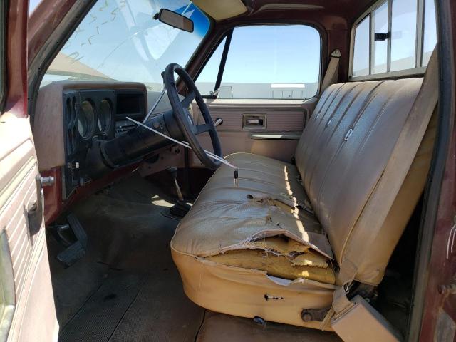 CKR147Z188741 - 1977 CHEVROLET SCOTTSDALE BROWN photo 7