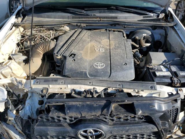 5TFJU4GN3BX007651 - 2011 TOYOTA TACOMA DOUBLE CAB PRERUNNER WHITE photo 11