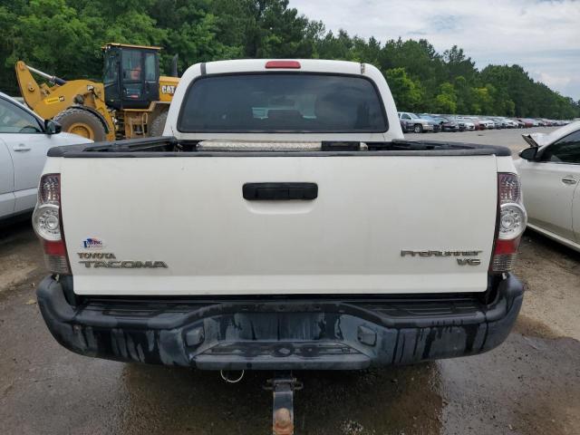 5TFJU4GN3BX007651 - 2011 TOYOTA TACOMA DOUBLE CAB PRERUNNER WHITE photo 6