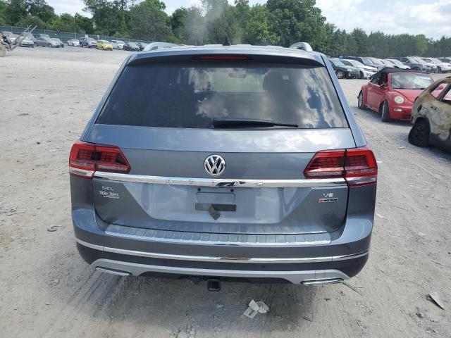 1V2MR2CA3KC620381 - 2019 VOLKSWAGEN ATLAS SEL SILVER photo 6