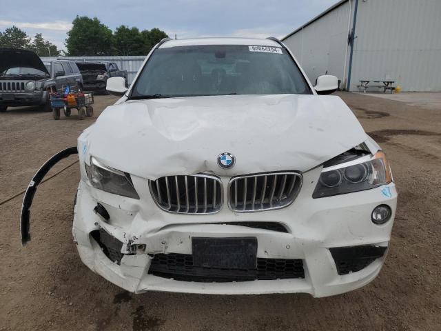 5UXWX9C59E0D16152 - 2014 BMW X3 XDRIVE28I WHITE photo 5