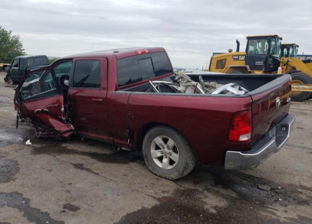 1C6RR7TT4KS689468 - 2019 RAM 1500 CLASS SLT 栗色 照片 2