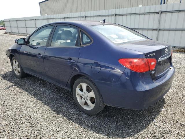 KMHDU4AD8AU999696 - 2010 HYUNDAI ELANTRA BLUE BLUE photo 2