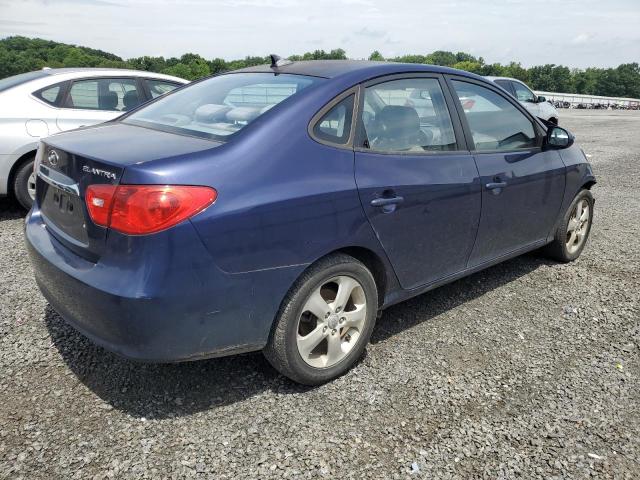 KMHDU4AD8AU999696 - 2010 HYUNDAI ELANTRA BLUE BLUE photo 3