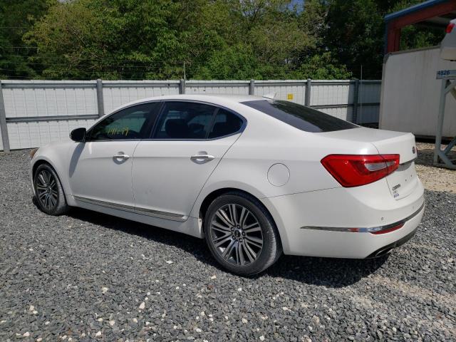 KNALN4D70E5130624 - 2014 KIA CADENZA PREMIUM WHITE photo 2