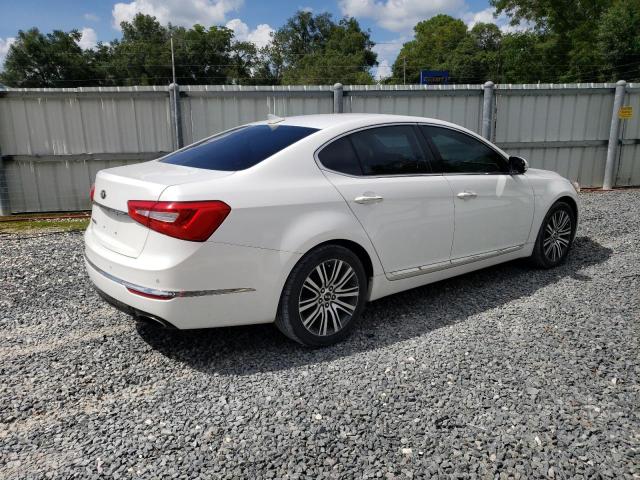 KNALN4D70E5130624 - 2014 KIA CADENZA PREMIUM WHITE photo 3