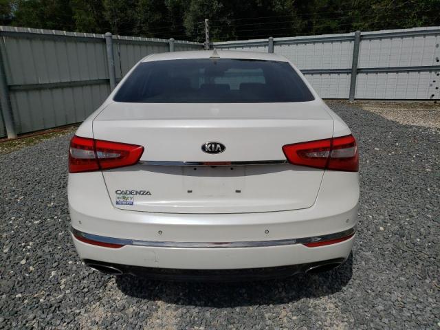 KNALN4D70E5130624 - 2014 KIA CADENZA PREMIUM WHITE photo 6