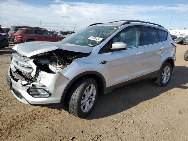 1FMCU9HD7JUC35031 - 2018 FORD ESCAPE SEL SILVER photo 1